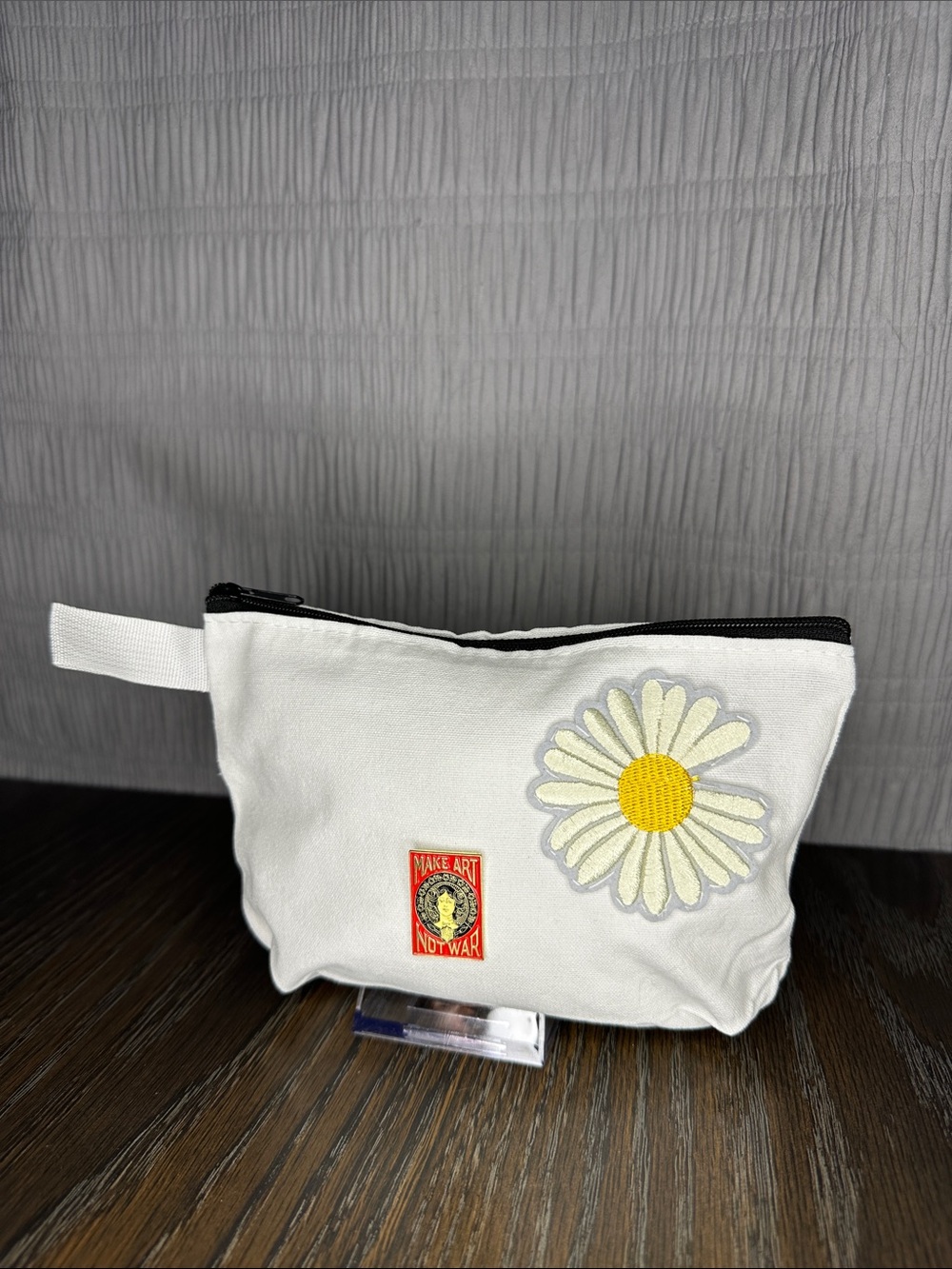 Handcrafted 5x7 Canvas zipper pouch